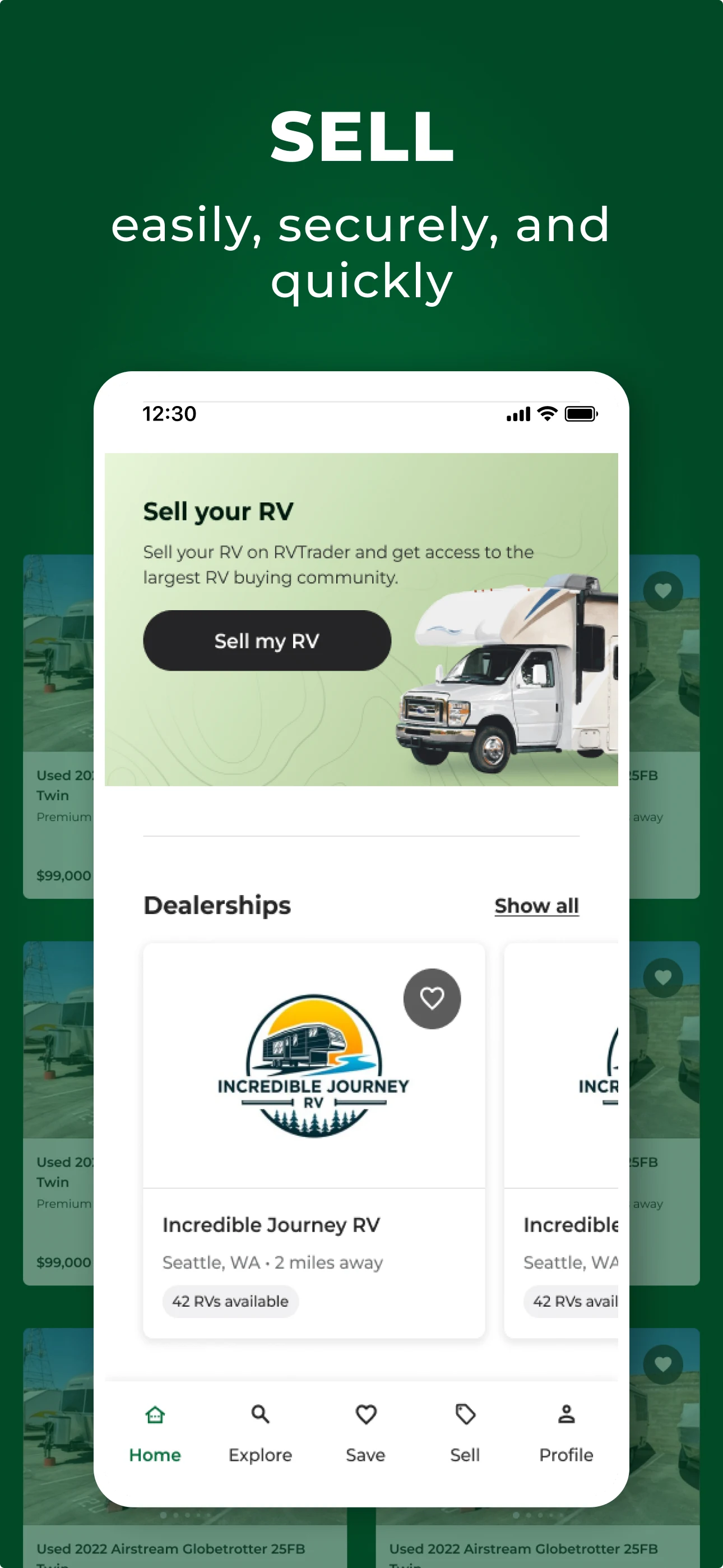 RV Trader screenshot