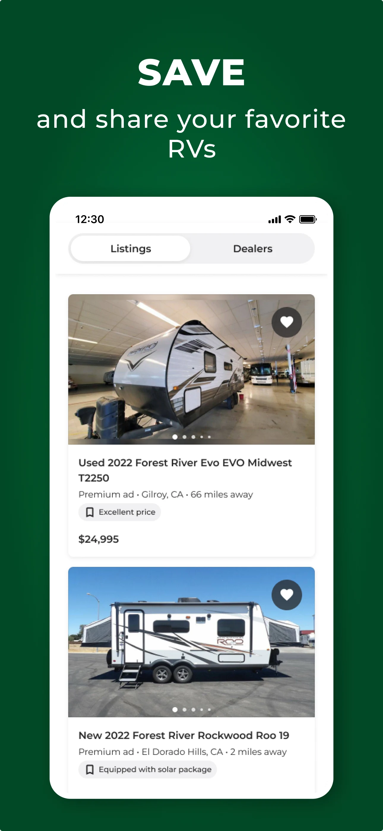 RV Trader screenshot
